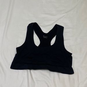 Black Champion Racerback Sports Bra